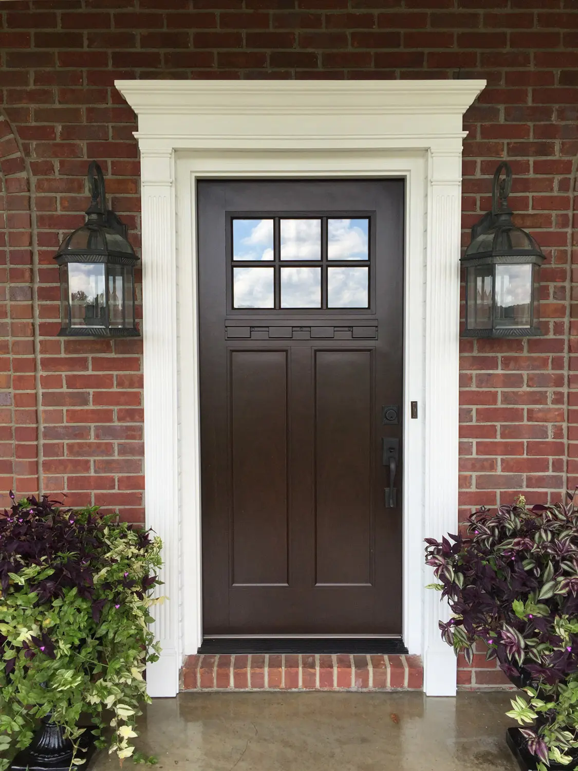 Fiberglass Residential Front Door