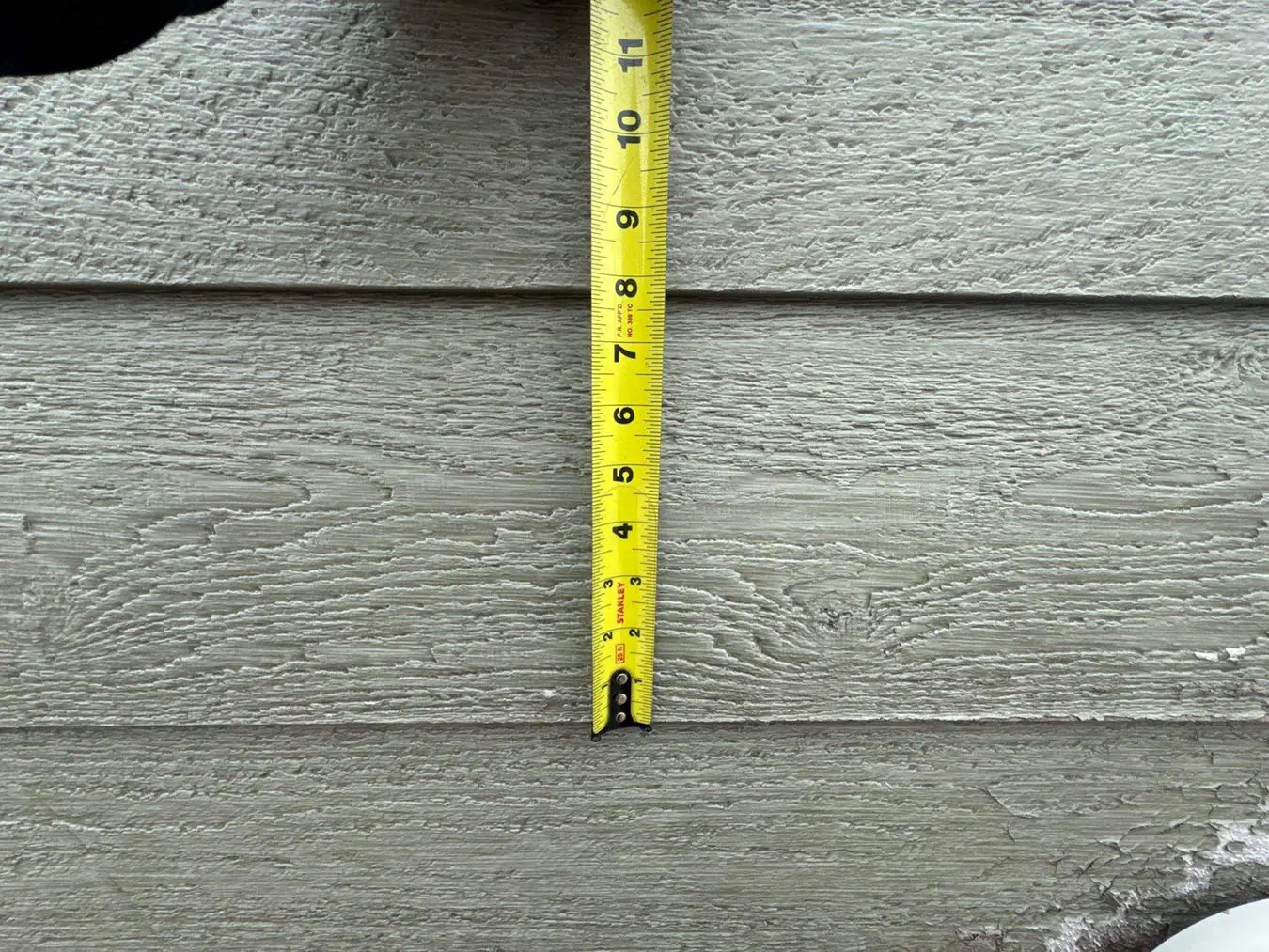 Siding Repair Example Photo 7 - Measurements