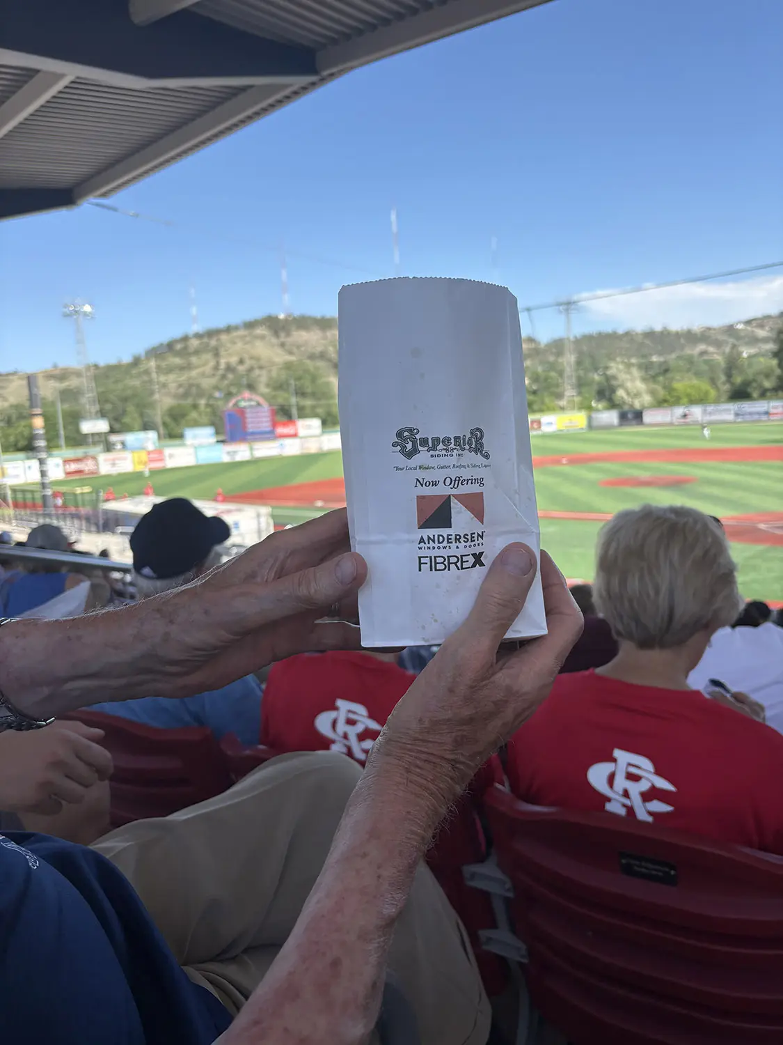 Sponsored Popcorn Bags at Rapid City Post 22